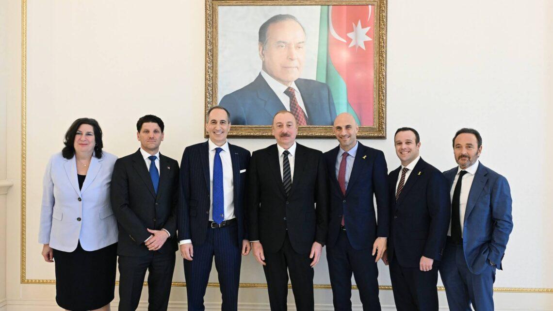Prezident İlham Əliyev İsrail İqtisadi Forumunun həmtəsisçisi və İdarə Heyətinin üzvünü qəbul edib
