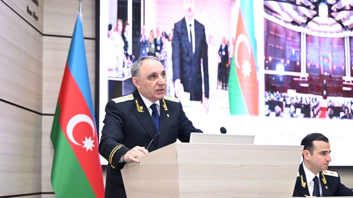 Baş Prokurorluqda geniş Kollegiya iclası keçirilib