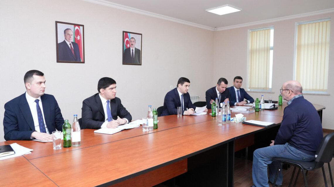 Ədliyyə naziri Astarada vətəndaşları qəbul edib