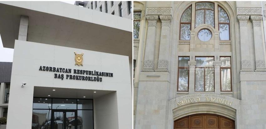 Azərbaycan Respublikası Baş Prokurorluğu və Səhiyyə Nazirliyinin birgə MÜRACİƏTİ