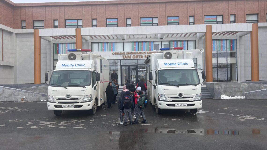Səhiyyə Nazirliyi tərəfindən əhali üçün təşkil edilən tibbi müayinələr ilk dəfə Cəbrayılda (FOTO)