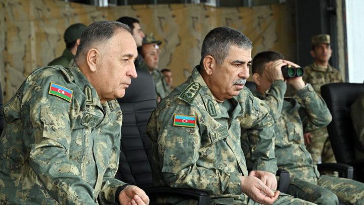 Azərbaycan Ordusunda döyüş atışlı taktiki təlim keçirilib