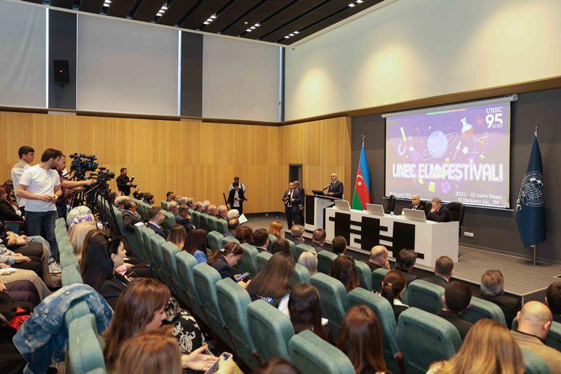 UNEC-də keçirilən Elm Festivalı uğurla yekunlaşdı