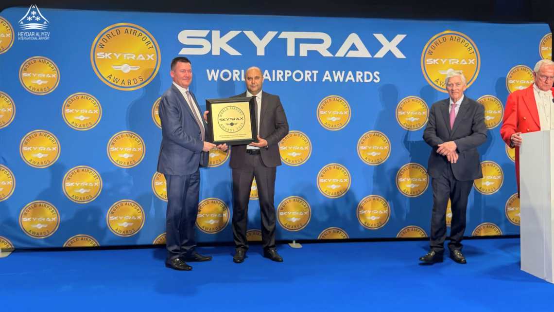 Qlobal tanınma: Heydər Əliyev Beynəlxalq Aeroportu daha bir Skytrax mükafatına layiq görüldü