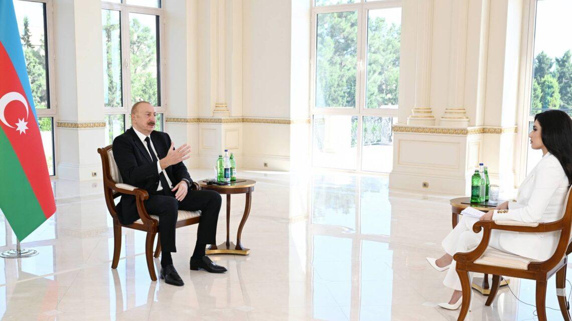 Prezident İlham Əliyev “Əl-Ərəbiyyə” telekanalına müsahibə verib