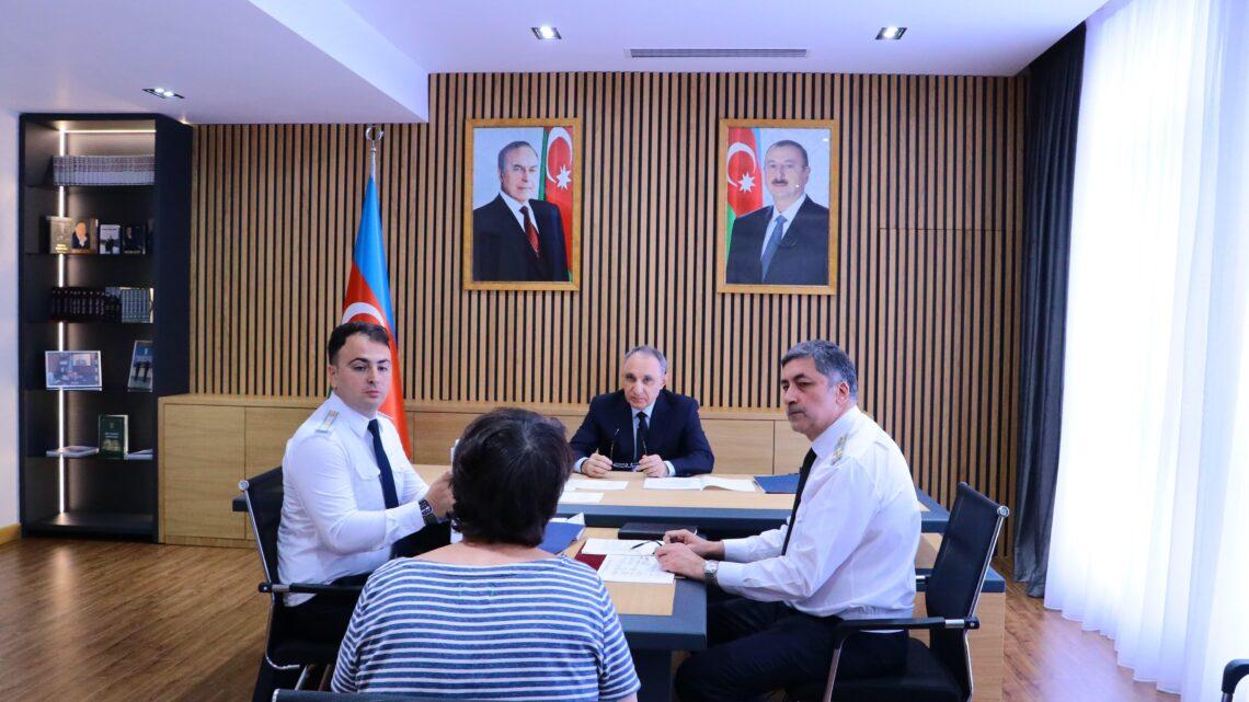 Baş prokuror paytaxtın Nəsimi rayonunda vətəndaşları qəbul edib