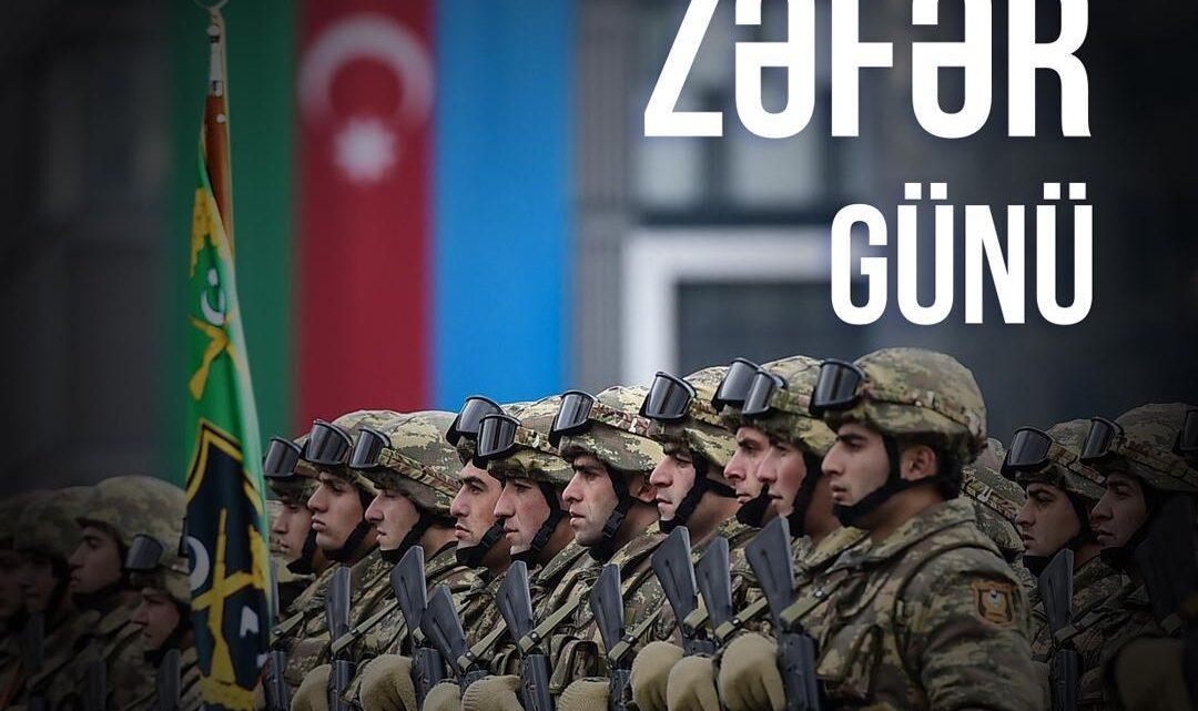 Azərbaycan XİN Zəfər Günü ilə bağlı bəyanat yayıb