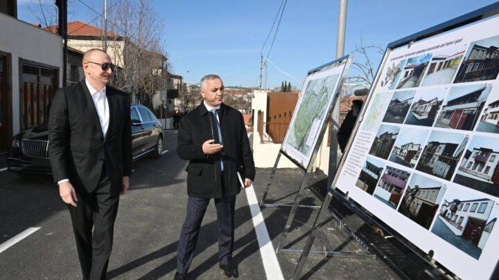 Prezident İlham Əliyev Xankəndinin Kərkicahan qəsəbəsində olub
