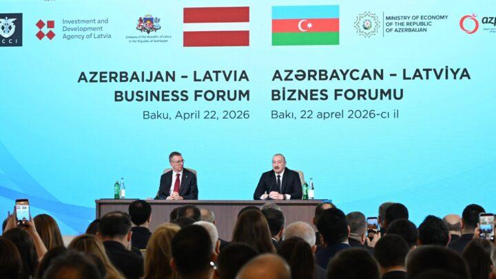 Azərbaycan-Latviya biznes-forumu keçirilib