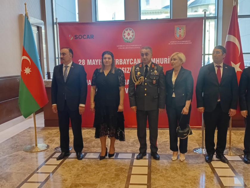 Ankarada Azərbaycanın Müstəqillik Günü və Silahlı Qüvvələri Günü qeyd olunub