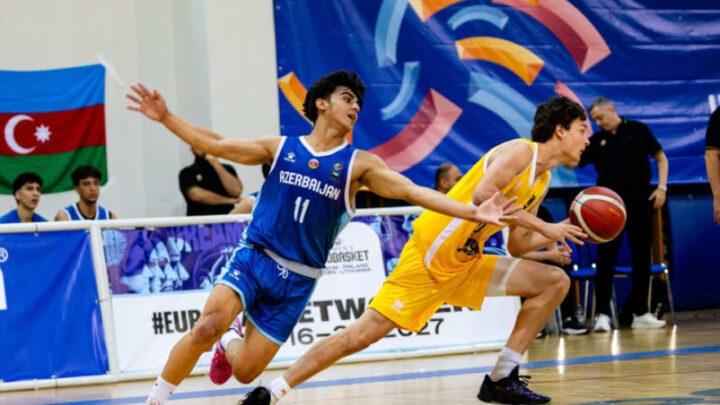 Azərbaycanın U-18 basketbol millisi tarixi qələbə qazanıb
