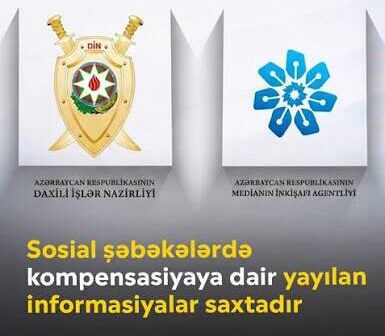 Sosial şəbəkə platformalarında özəlləşdirmə çekləri ilə bağlı kompensasiya ödənilməsinə dair yayılan məlumatlar saxtadır