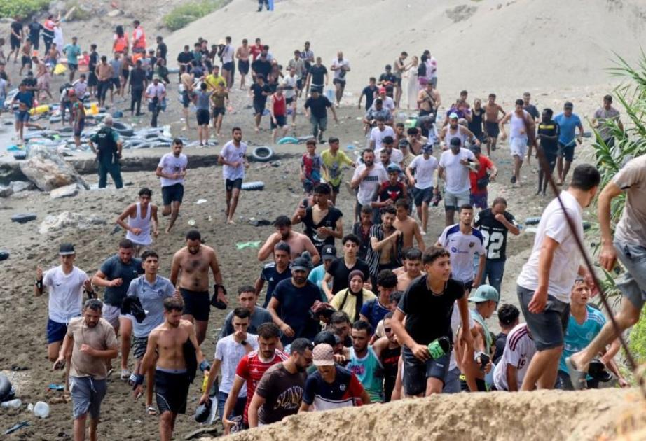 İspaniyanın Seuta bölgəsinə gələn miqrantların sayı 60 minə çatıb
