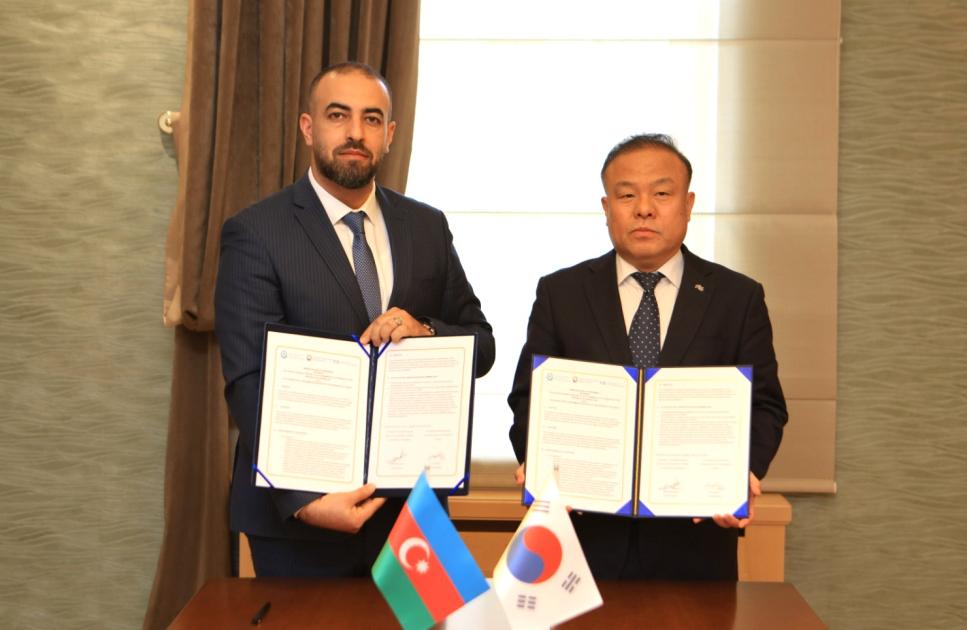 Maliyyə Nazirliyinin Rəqəmsal Maliyyə Mərkəzi Koreya Fiskal İnformasiya Xidməti ilə Anlaşma Memorandumu imzalayıb