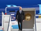 Prezident İlham Əliyev Almaniyaya rəsmi səfərə gəlib