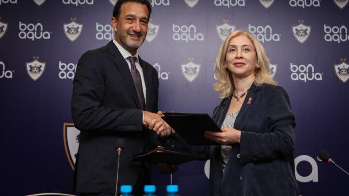 “BonAqua” və “Qarabağ” FK arasında rəsmi tərəfdaşlıq müqaviləsi imzalanıb