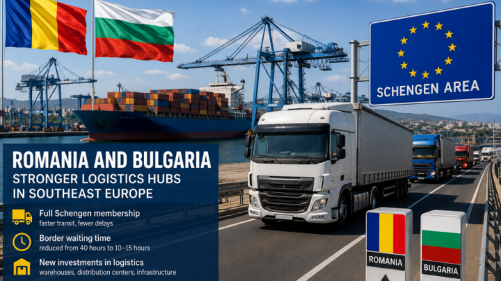 Şengen məkanına qoşulma Rumıniya və Bolqarıstanı Cənub-Şərqi Avropanın logistika mərkəzinə çevirir