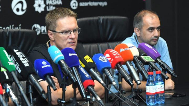 Valdas Dambrauskas: Hər iki komandanın növbəti mərhələyə yüksəlmək şansı var