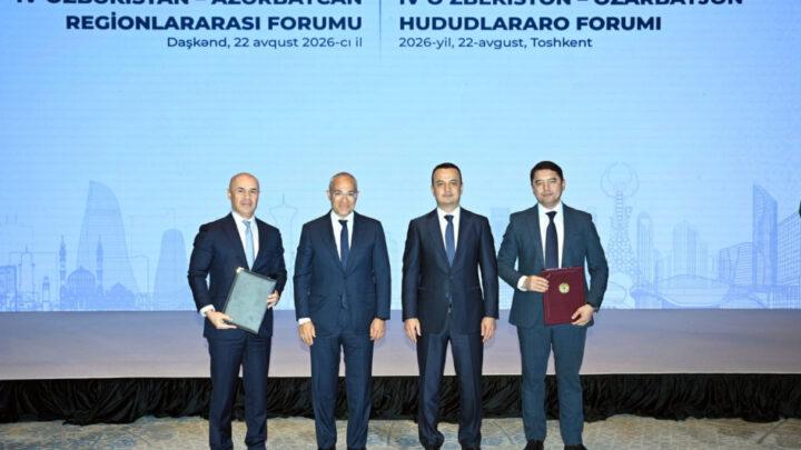 Azərbaycanla Özbəkistan arasında bir sıra sənədlər imzalanıb