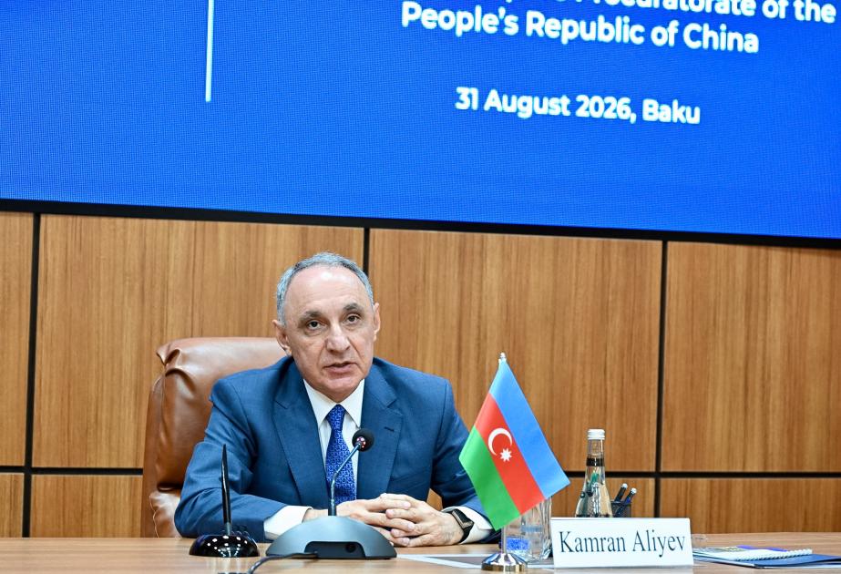 Baş prokuror: Azərbaycan ilə Çinin prokurorluq orqanları arasında əməkdaşlığın daha da möhkəmlənəcəyinə ümid edirik 