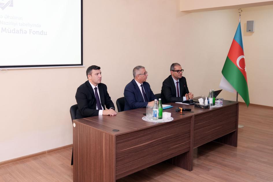 DSMF Tovuzda ictimai dinləmə təşkil edib