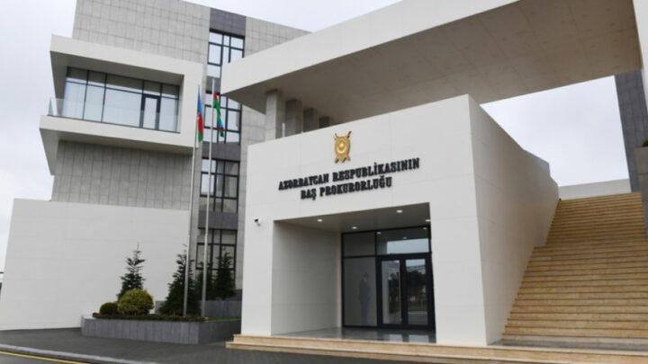 Baş Prokurorluğun Mətbuat xidmətinin məlumatı