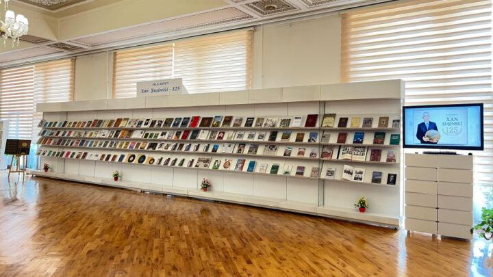 Milli Kitabxanada Xan Şuşinskinin 125 illiyinə həsr olunmuş kitab sərgisi açılıb