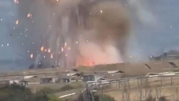 Roma yaxınlığındakı sursat zavodunda partlayış baş verib