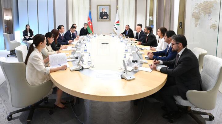 SOCAR və Çin İxrac-İdxal Bankı enerji sektorunda əməkdaşlıq imkanlarını dəyərləndirib