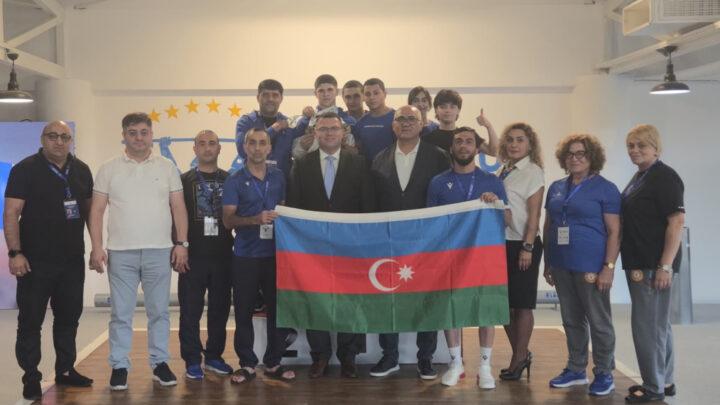 Azərbaycan ağırlıqqaldıranı Avropa birinciliyində 3 qızıl medal qazanıb