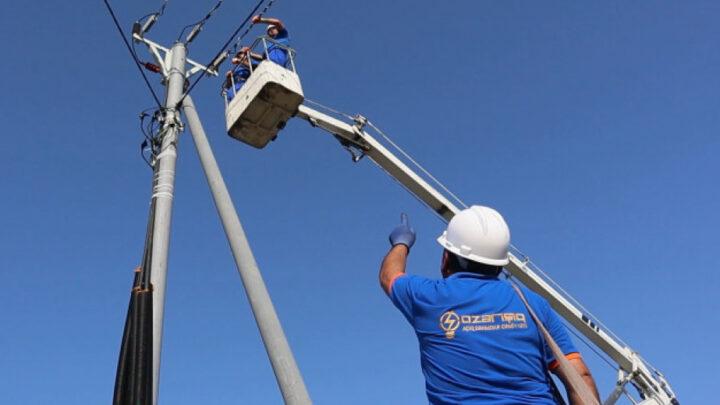 Xocalı və Xocavəndin bir sıra kənd və qəsəbələrinin elektrik şəbəkəsi yenidən qurulur