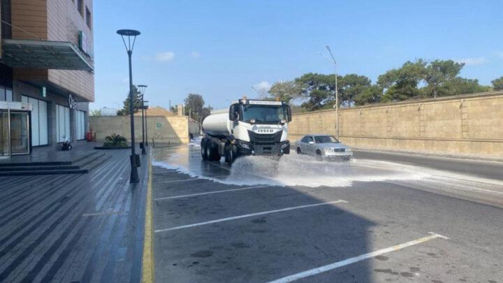 BŞİH: Bu gün Bakının 556 küçəsi yuyulub
