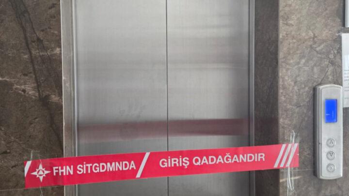 FHN yaşayış binasında təhlükəsizlik tələblərinə cavab verməyən liftlərin istismarını dayandırıb 