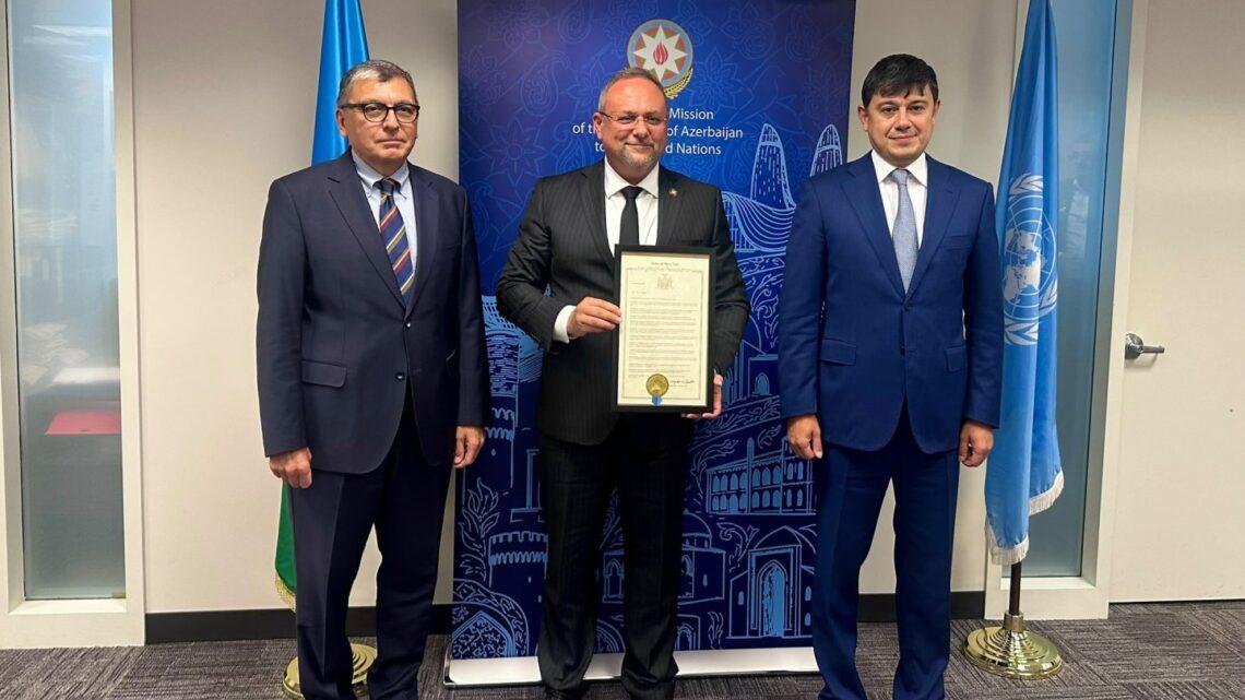 Fuad Muradov Nyu Yorkda bir sıra görüşlər keçirib