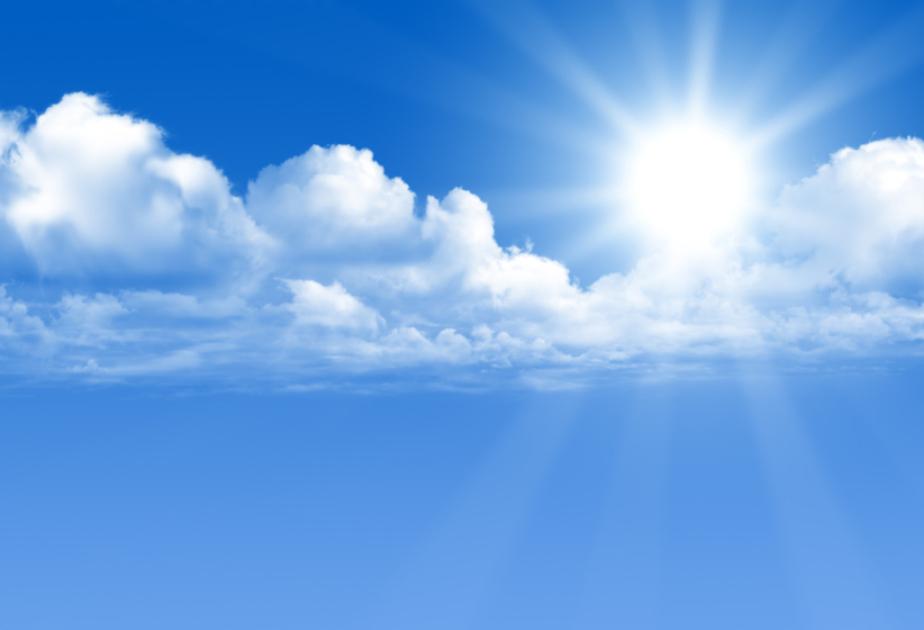 Sabah bəzi rayonlarda havanın temperaturu 39 dərəcəyədək yüksələcək