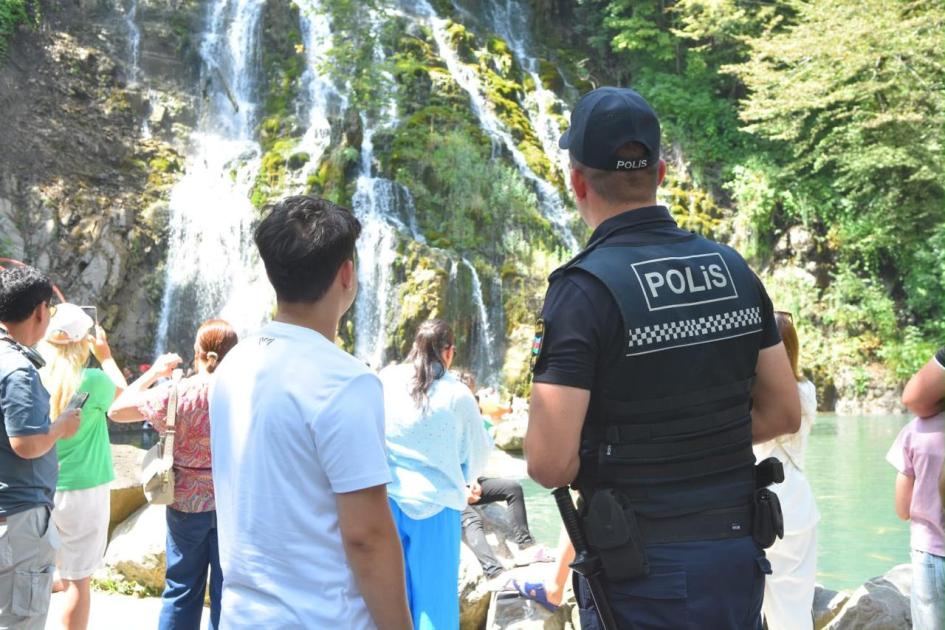 İstirahət zonalarında polisin fasiləsiz xidməti təşkil edilib