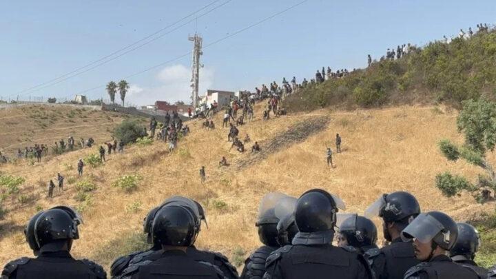 Mərakeşdə İspaniyanın Seuta anklavına keçməyə çalışan 111 miqrant saxlanılıb