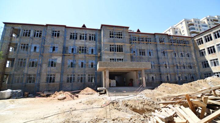 Paytaxtda 7 təhsil müəssisəsində tikinti və əsaslı təmir işləri aparılır