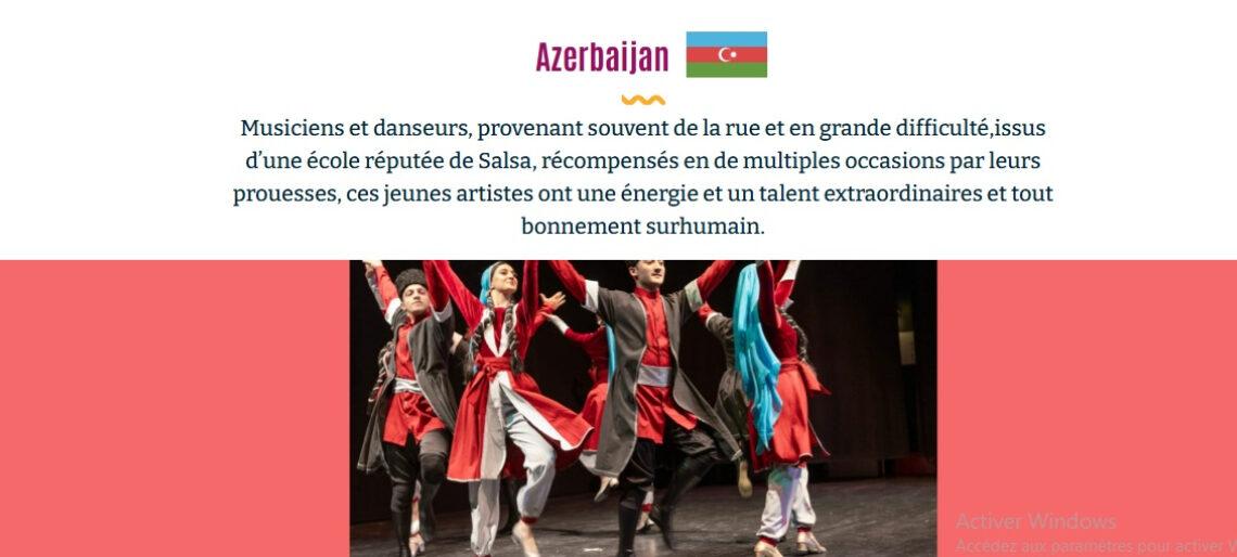 “Ritm” rəqs qrupu Azərbaycanı Fransada beynəlxalq folklor festivalında təmsil edir