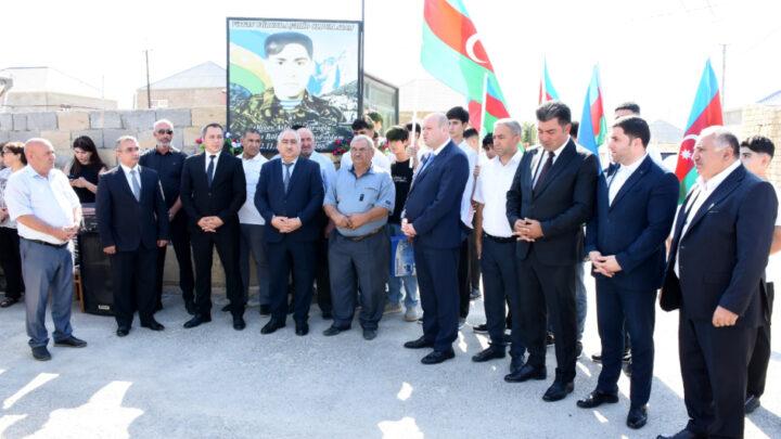 Qaradağ rayonunun Puta qəsəbəsində şəhid Aslan Əliyevin xatirəsi anılıb