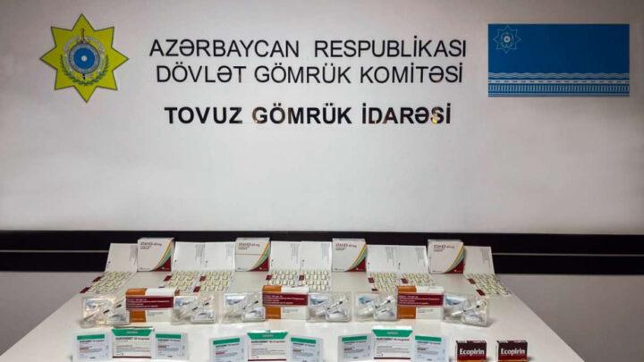 Gömrük nəzarətindən gizlədilən dərman vasitələri aşkarlanıb