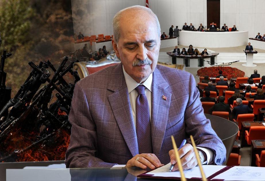 TBMM sədri “Terrorsuz Türkiyə” təşəbbüsü çərçivəsində hazırlanmış qanun layihəsini baxılmaq üçün təsdiqləyib