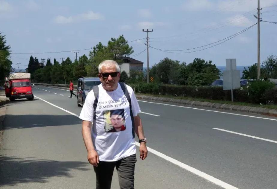 Türkiyə vətəndaşı uşaq ölümlərinə diqqəti cəlb etmək üçün 730 kilometr yolu piyada gedəcək