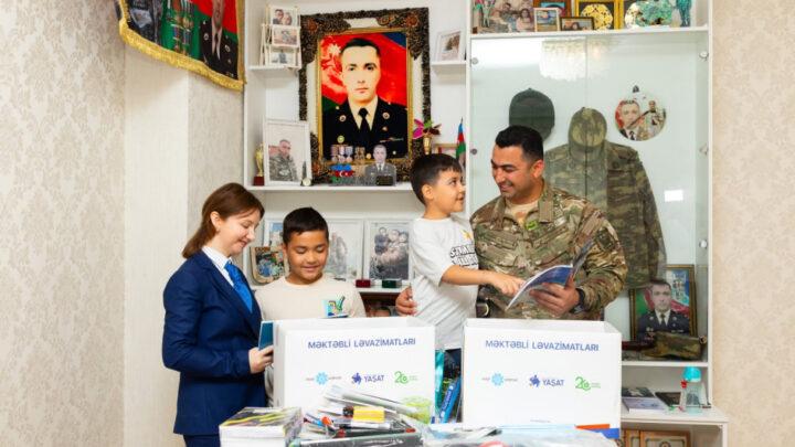 “YAŞAT” Fondu altıncı “Məktəbli ləvazimatları” layihəsini reallaşdırır