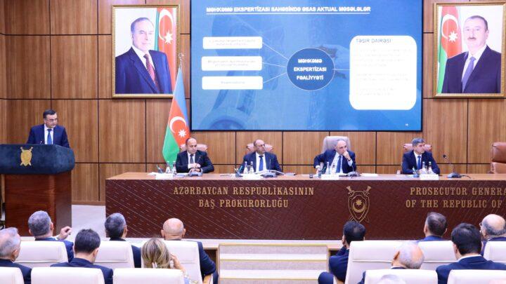 Baş prokuror yanında Elmi-Məsləhət Şurasının növbəti iclası keçirilib