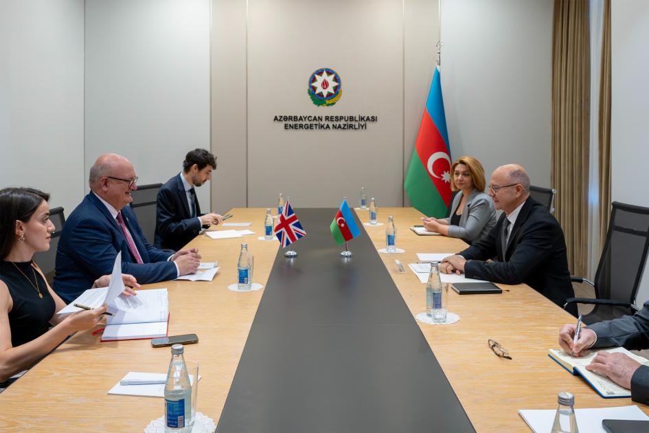 Azərbaycan-Böyük Britaniya enerji tərəfdaşlığının genişləndirilməsi razılaşdırılıb