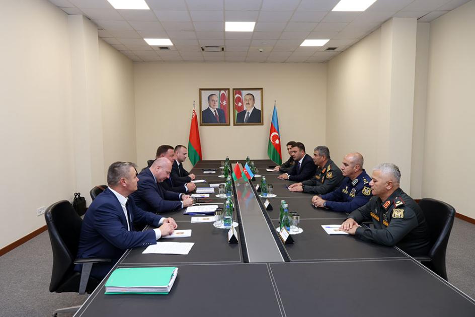 Azərbaycan və Belarus arasında müdafiə sahəsində əməkdaşlığın perspektivləri müzakirə edilib
