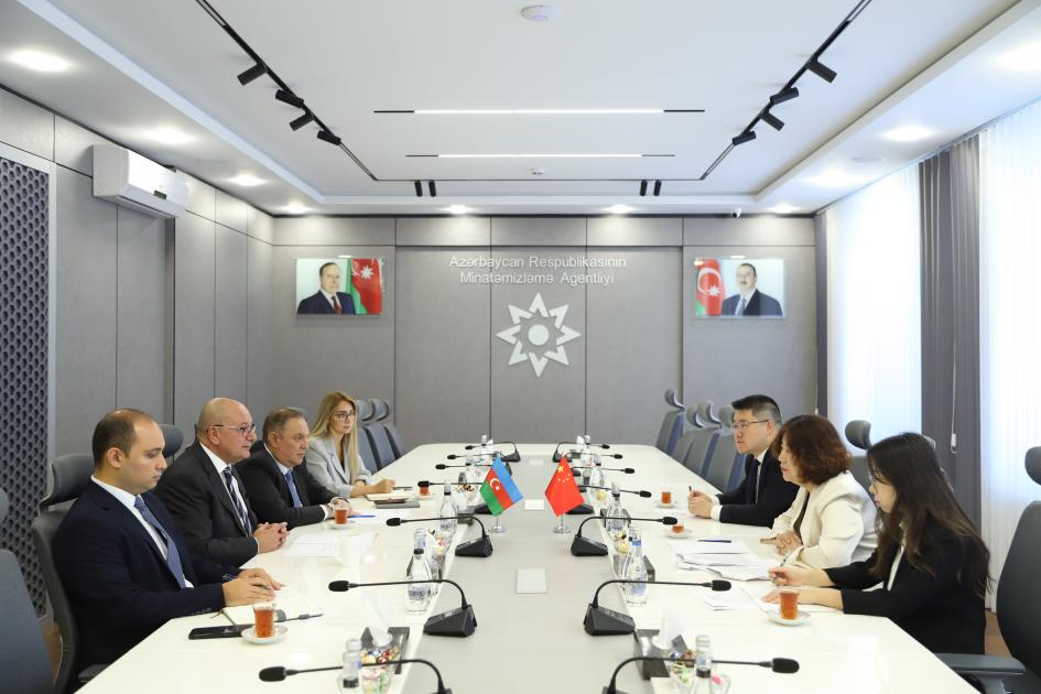 Azərbaycan və Çin arasında minatəmizləmə sahəsində əməkdaşlığın perspektivləri barədə fikir mübadiləsi aparılıb