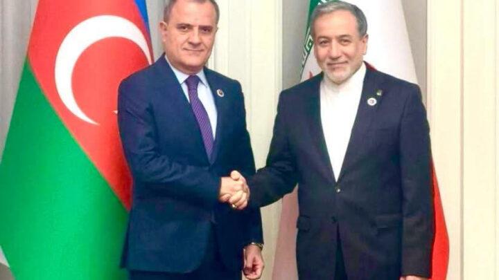 Azərbaycan və İran XİN başçıları Bişkekdə ikitərəfli əməkdaşlığın inkişaf perspektivlərini müzakirə ediblər
