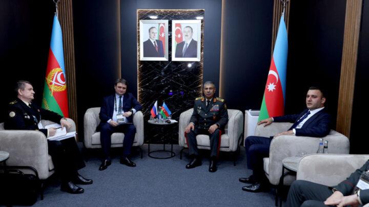 Azərbaycan – Rusiya arasında hərbi sahədə əlaqələrin inkişaf istiqamətləri müzakirə olunub